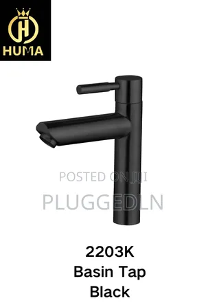 Huma Basin Tap Black