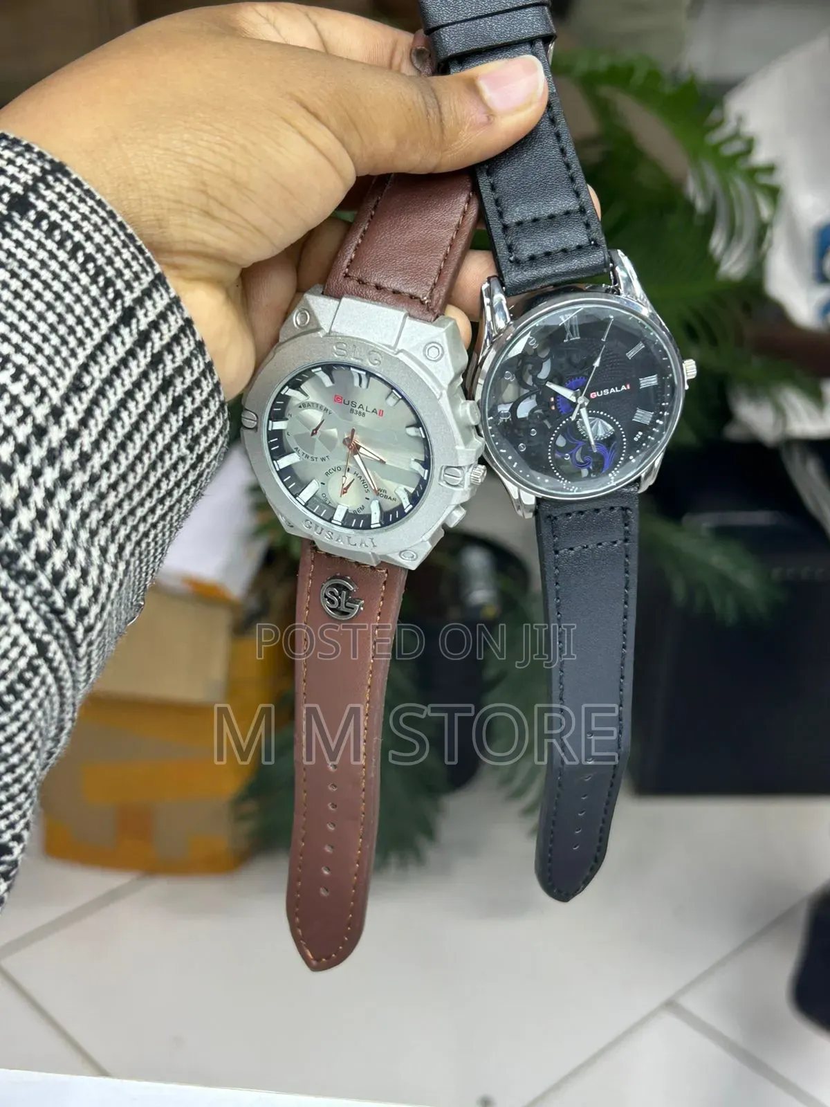 Men's Leather Watches