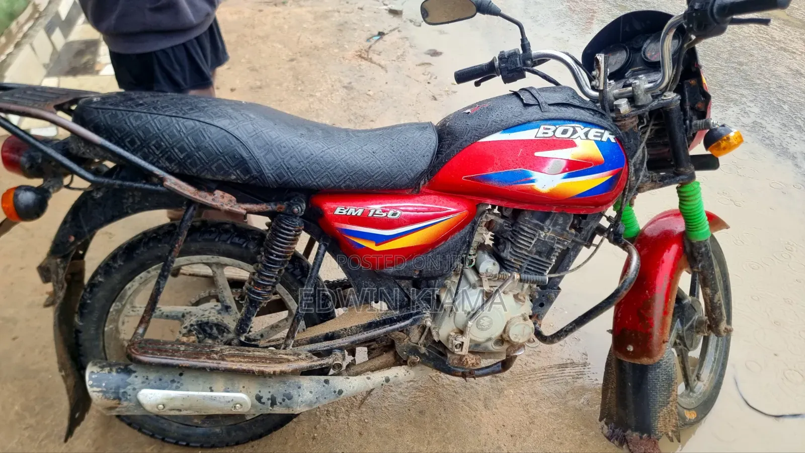 Bajaj Boxer 125 2024 Red