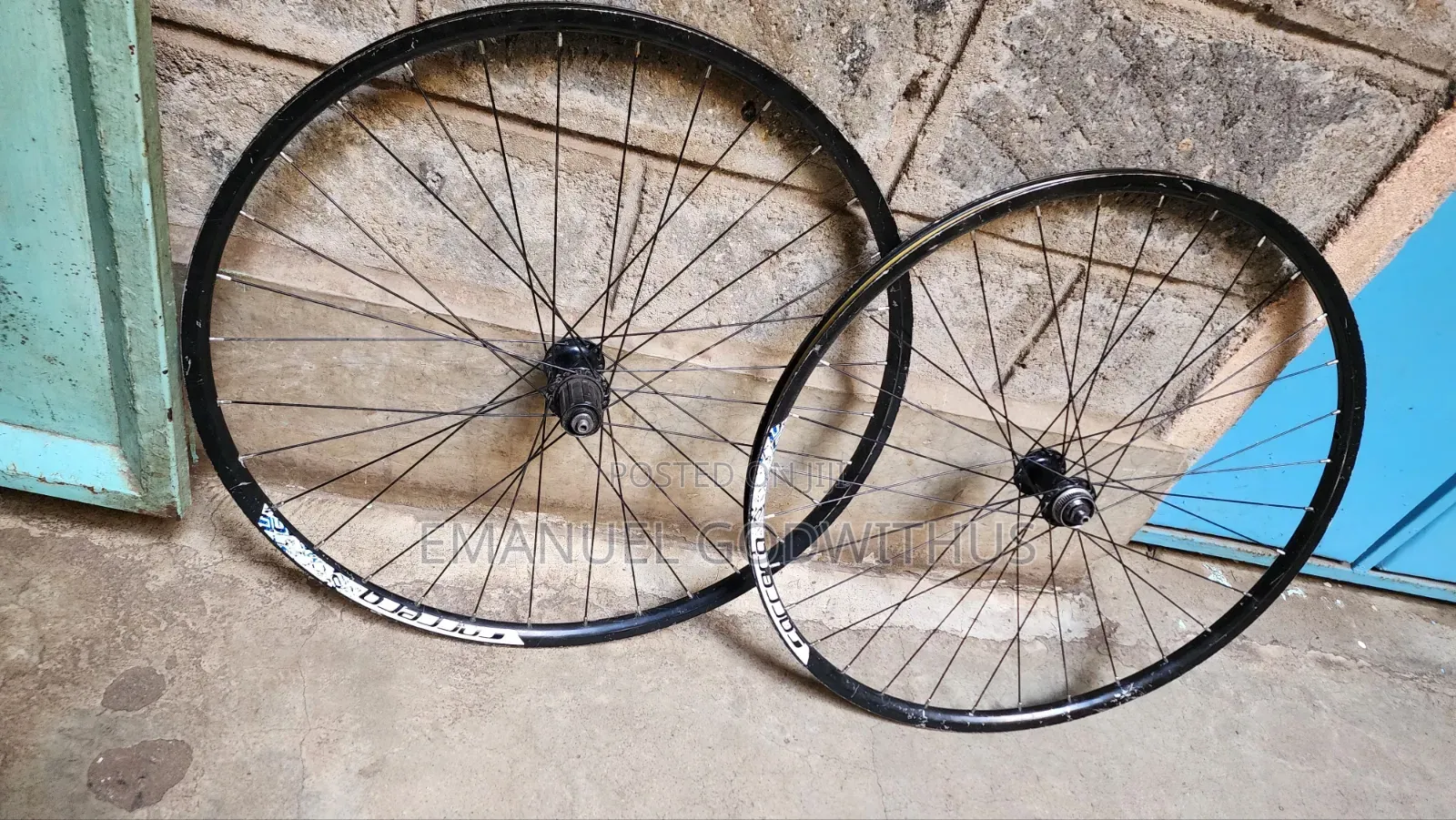 Bicycle Frame and Rims