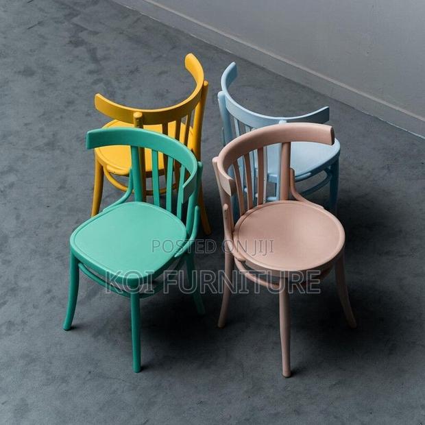Dining Chairs; Armless Colored Home Eamess Dining Chair - thumbnail 3