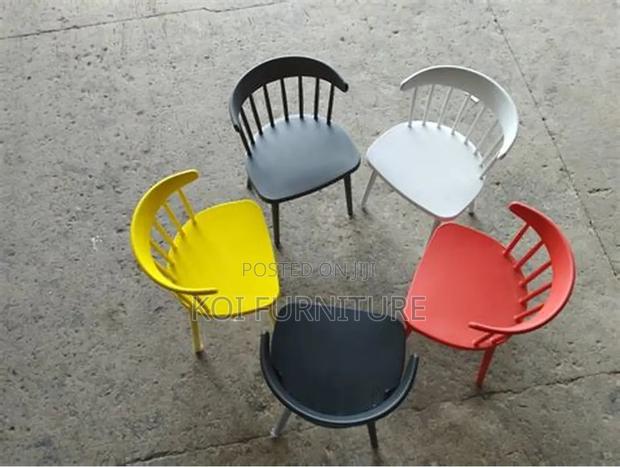 Dining Chairs; Armless Colored Home Eamess Dining Chair - thumbnail 5