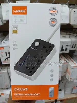 Ldnio Sc3604c Pd20w (3c+3u) 3port Power Strip (New Varient)