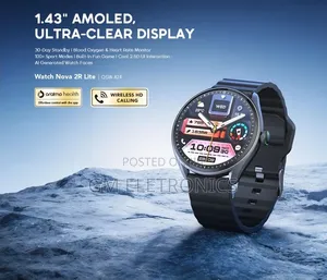Watch Nova 2r Lite - Osw-824 Smart Watch,
Display Screen: 1.43" Amoled