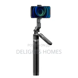 C12 Ai Tracking Selfie Stick and Tripod With Lights_dav