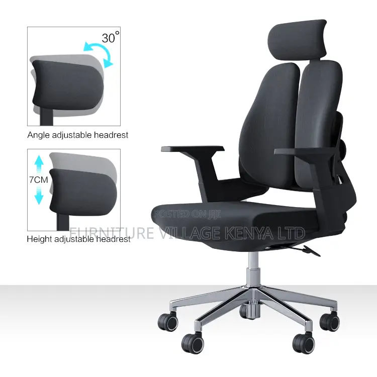 Dual Back Ergonomic Desk Chair