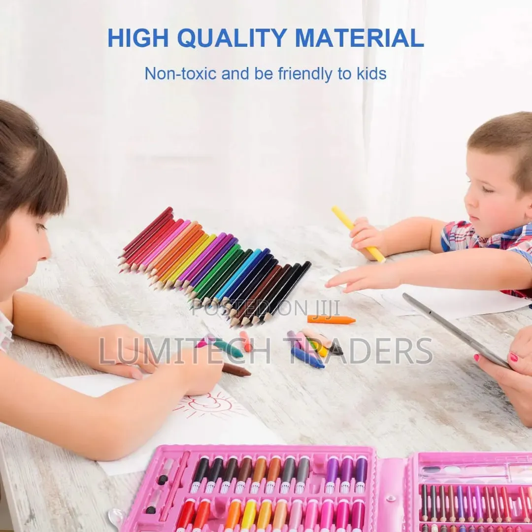 150 Pcs Art Set For Kids ( Supplies)