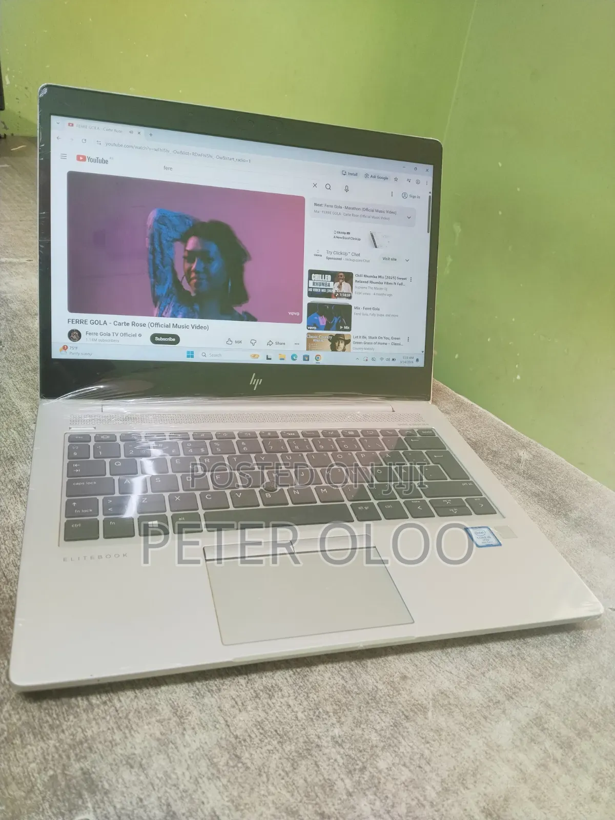Laptop HP EliteBook 840 G5 8GB Intel Core i5 SSD 256GB