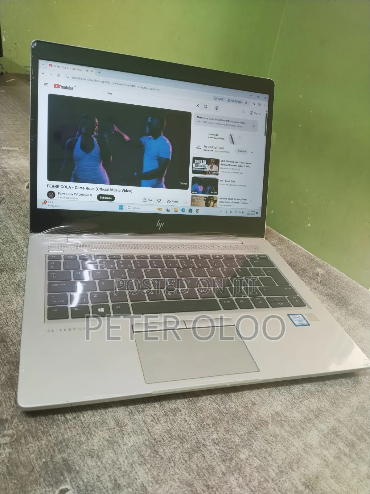Laptop HP EliteBook 840 G5 8GB Intel Core i5 SSD 256GB