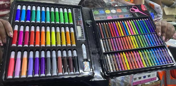 Drawing Art Set for Kids 150 PCS ( Black)