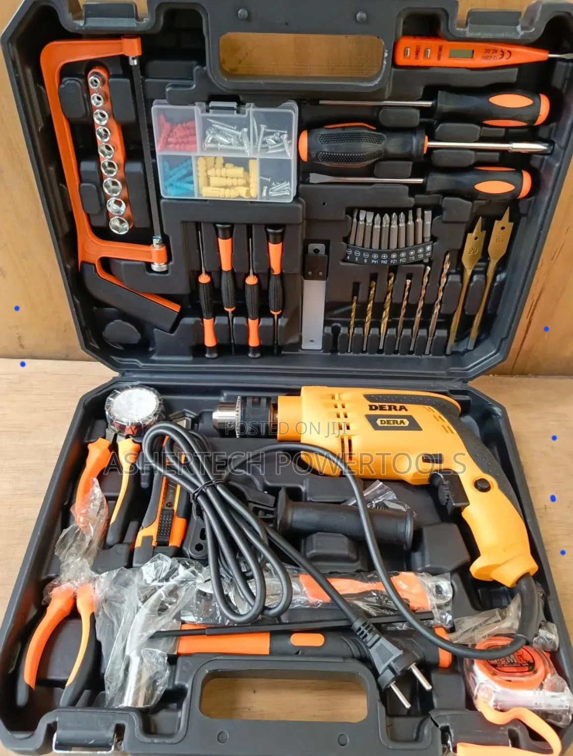 Dera Toolset/ Drillset /Hammer Drill/117 Toolset