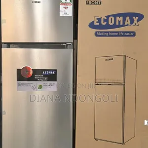 Ecomax 230 Litres Dark Silver Double Door Refrigerator