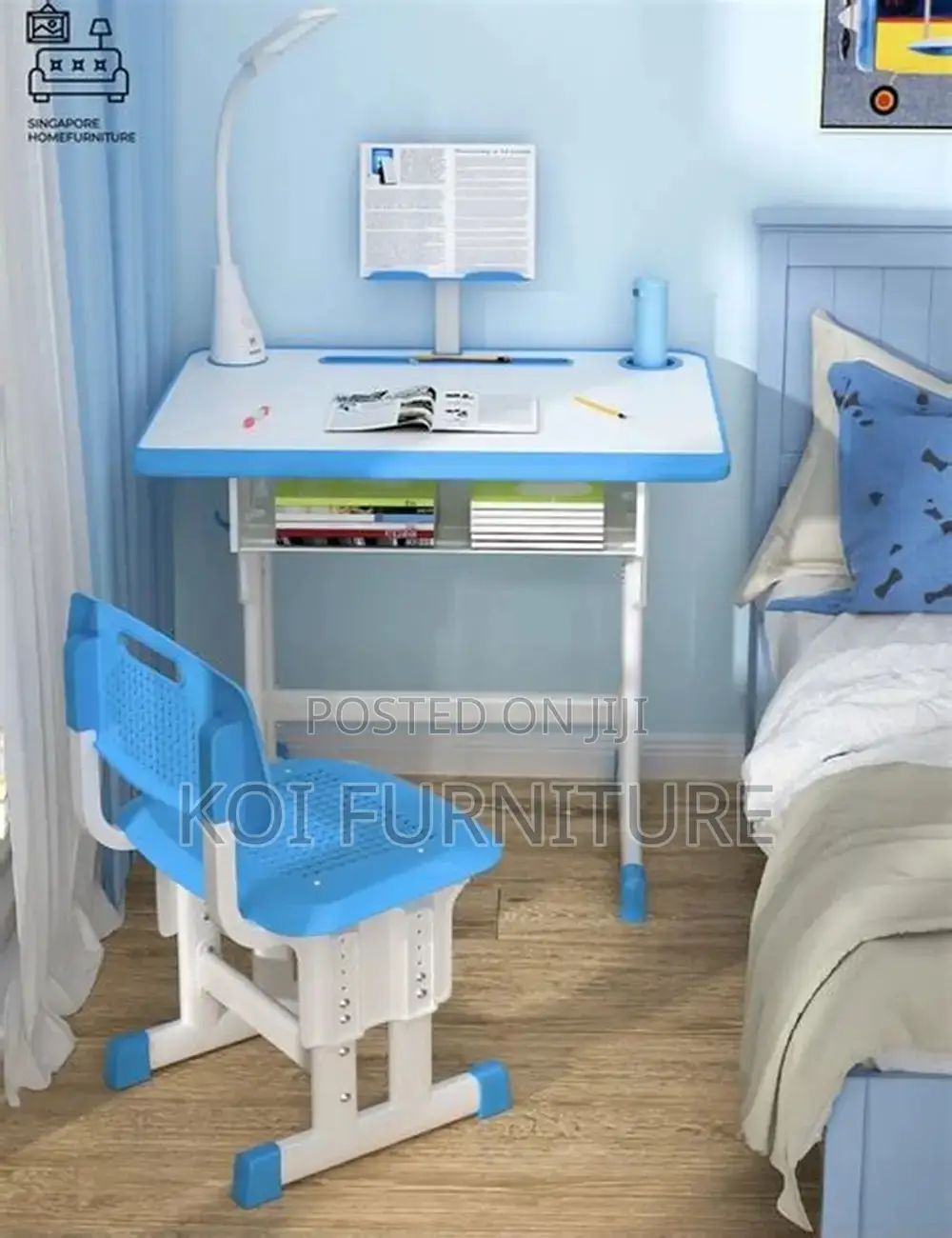 Home Table; Adjustable Homework Desk Chair Sets