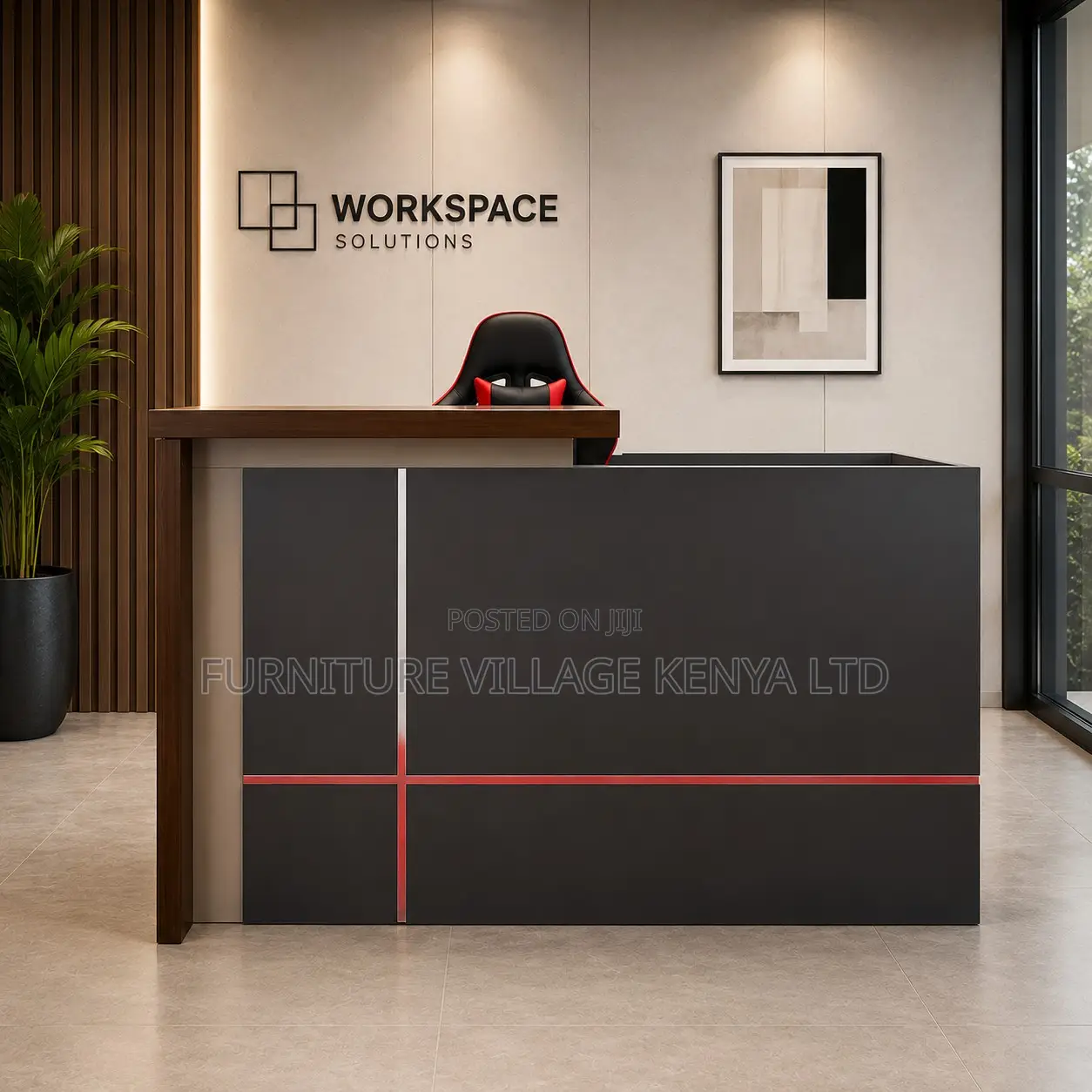 Front Reception Office Desk.