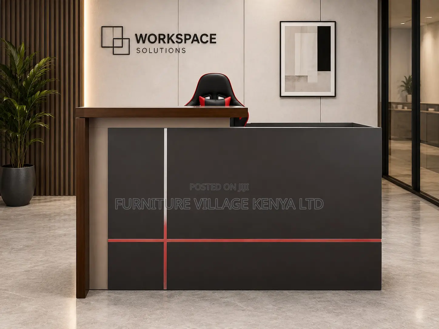 Front Reception Office Desk.