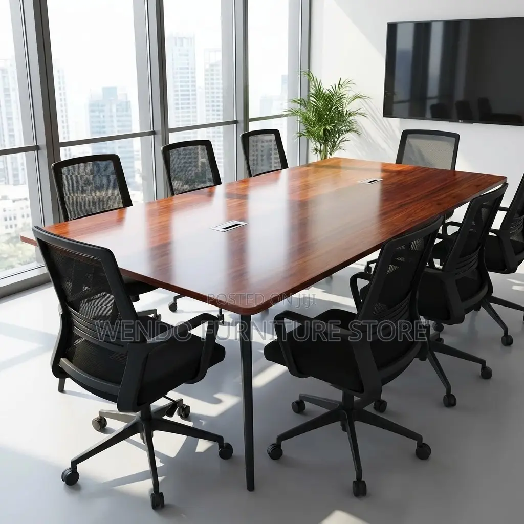Office Table : Modern 2.4m Executive Boardroom Table