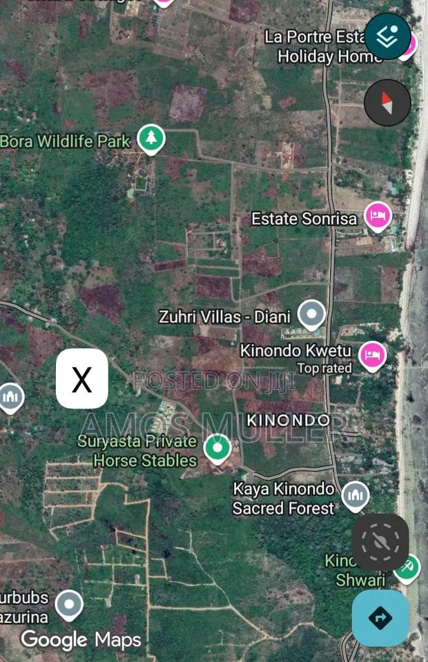 Prime 1⁄4 Acre ( 1000m2 ) Plot for Sale – Kinondo, Diani Beach - thumbnail 16