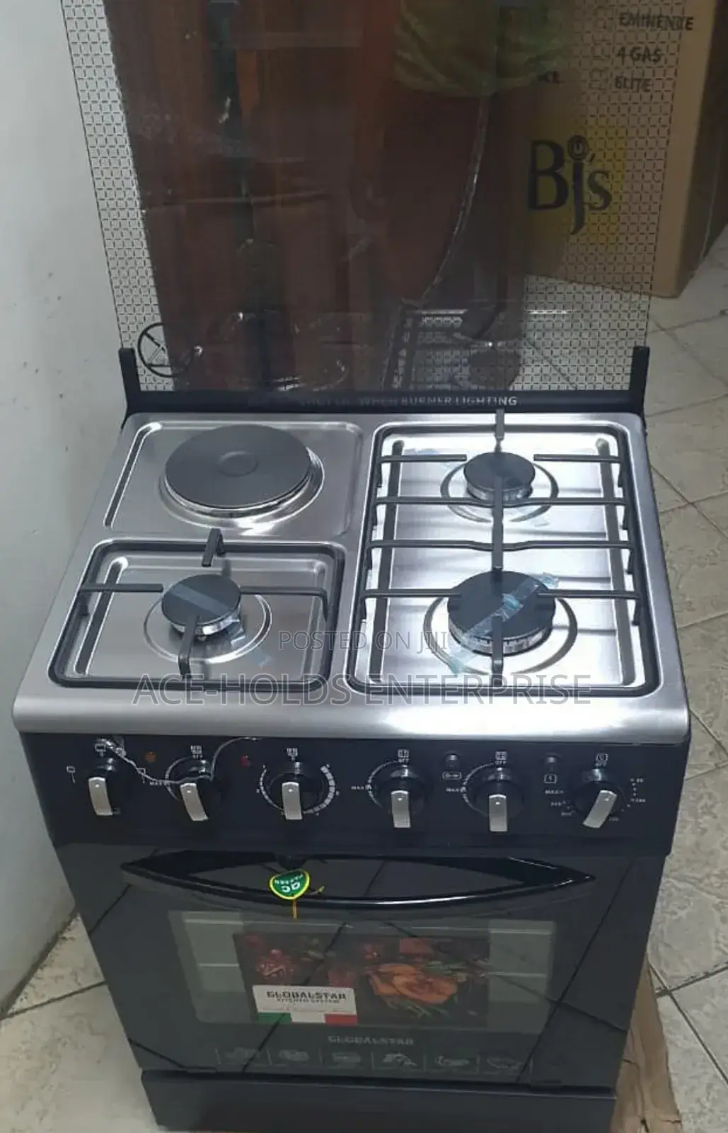 Standing Gas Cooker - Globalstar 60*60 With Electric Oven (3g,1e)