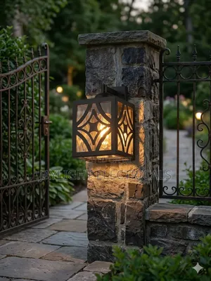Lantern Wall Lamp Garden Lights Landscape