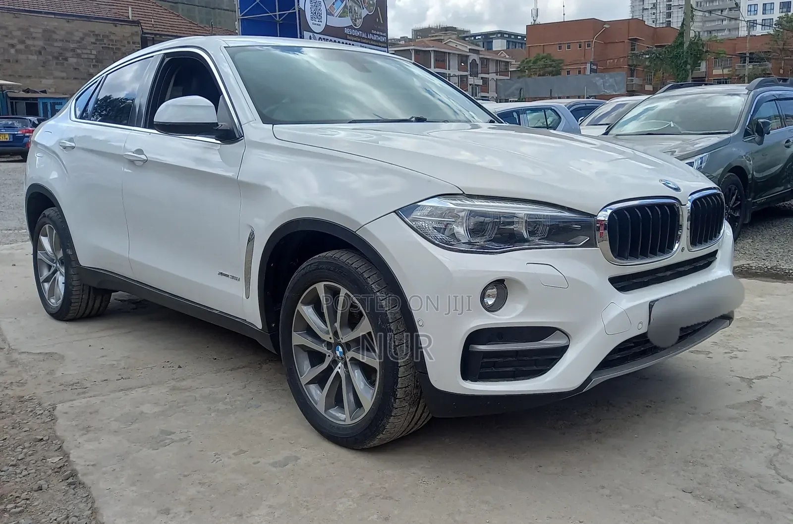 BMW X6 2015 White