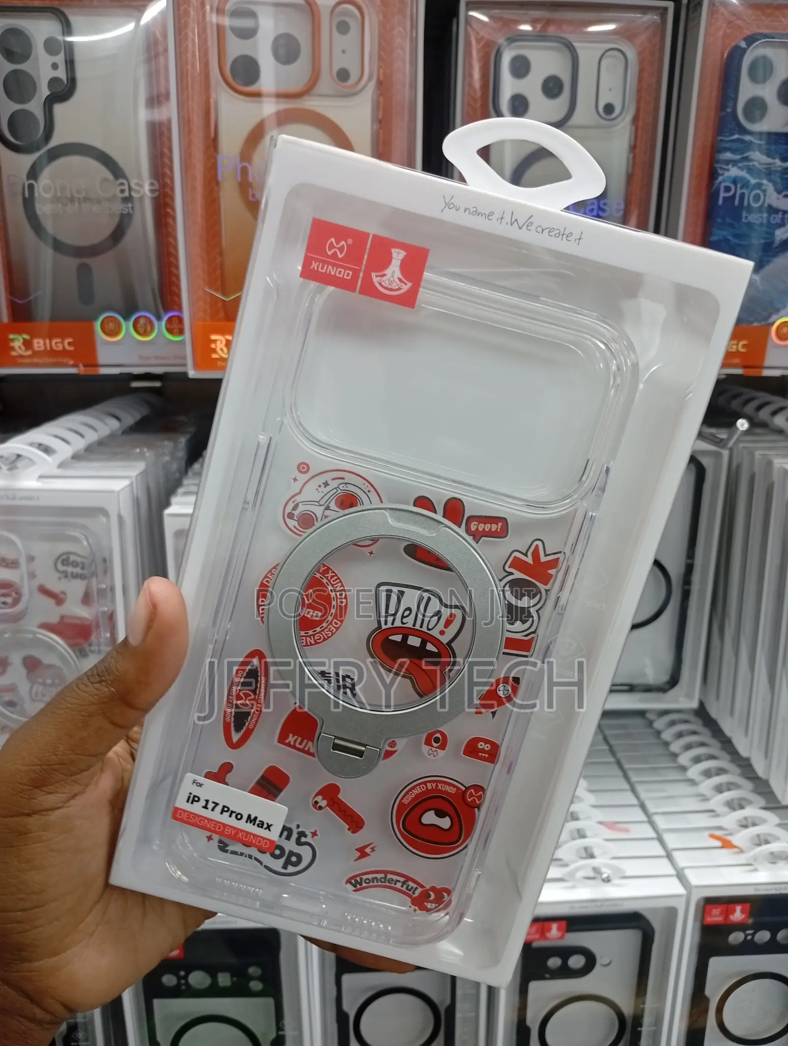 Xundd Brand Phone Case Designed for the iPhone 17 Pro Max.