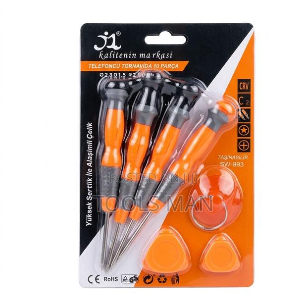 10-Piece Precision Screwdriver Set - Pro Phone Repair Kit.J1 Sw-993