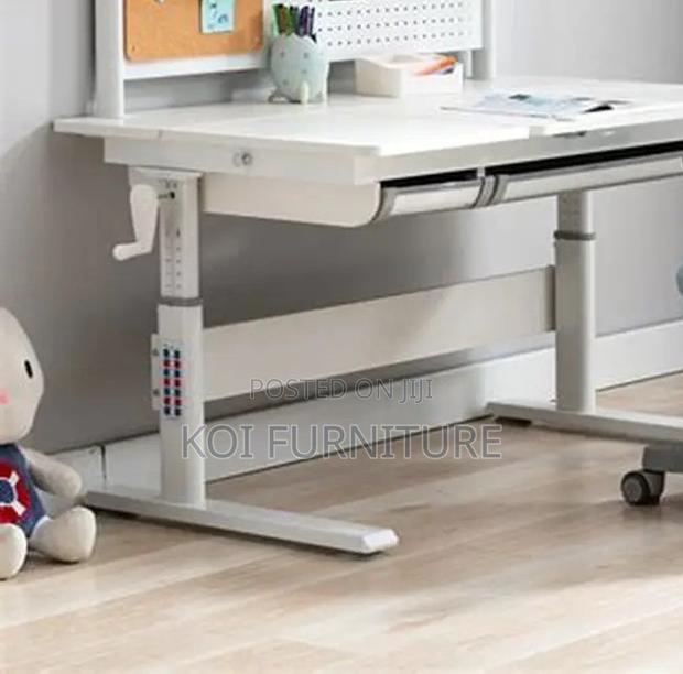 Office Desk; Manual Adjustable Height Home Office Desk - thumbnail 3