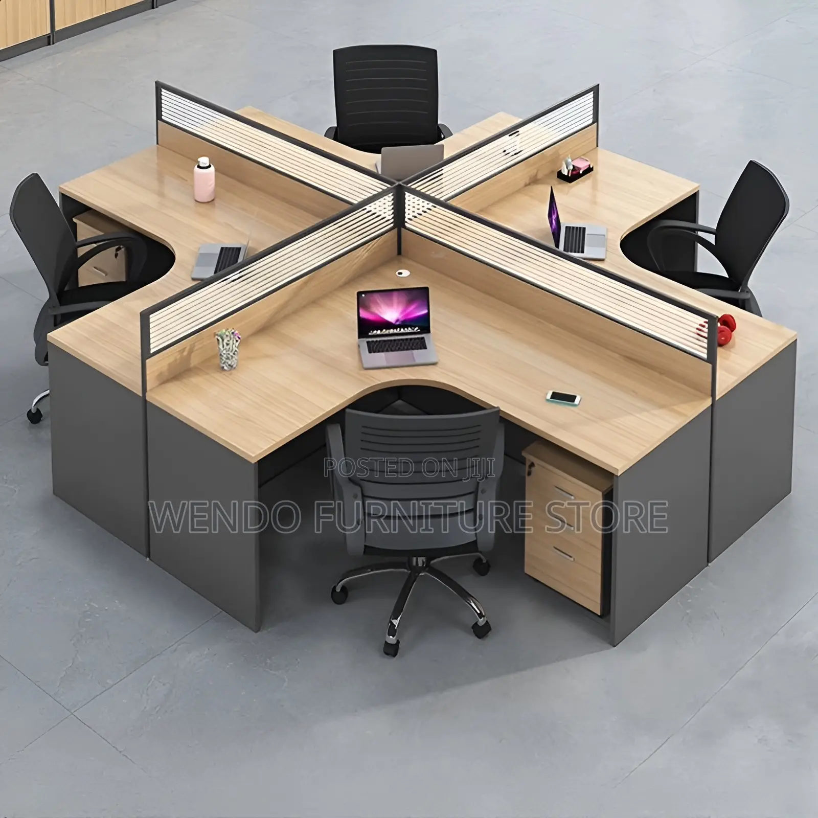 Office Workstation : G12 Lisbon 4-Way Workstation