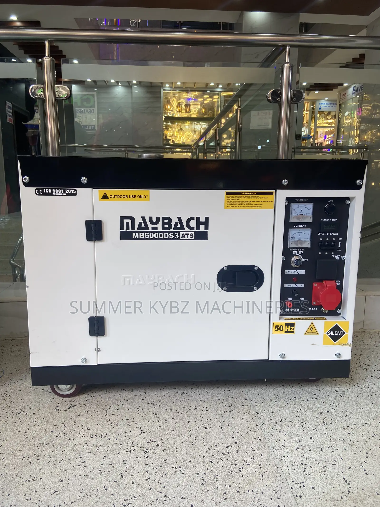 Maybach Mb6000ds Ats Super Diesel Silent Generator