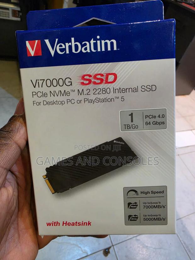 Verbatim 1tb SSD for Ps5 Pc - main view