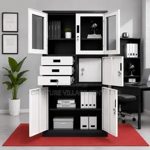 2-Door Cabinet With Safe