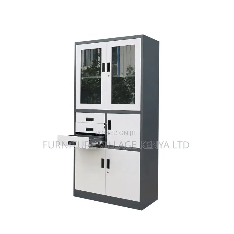 2-Door Cabinet With Safe
