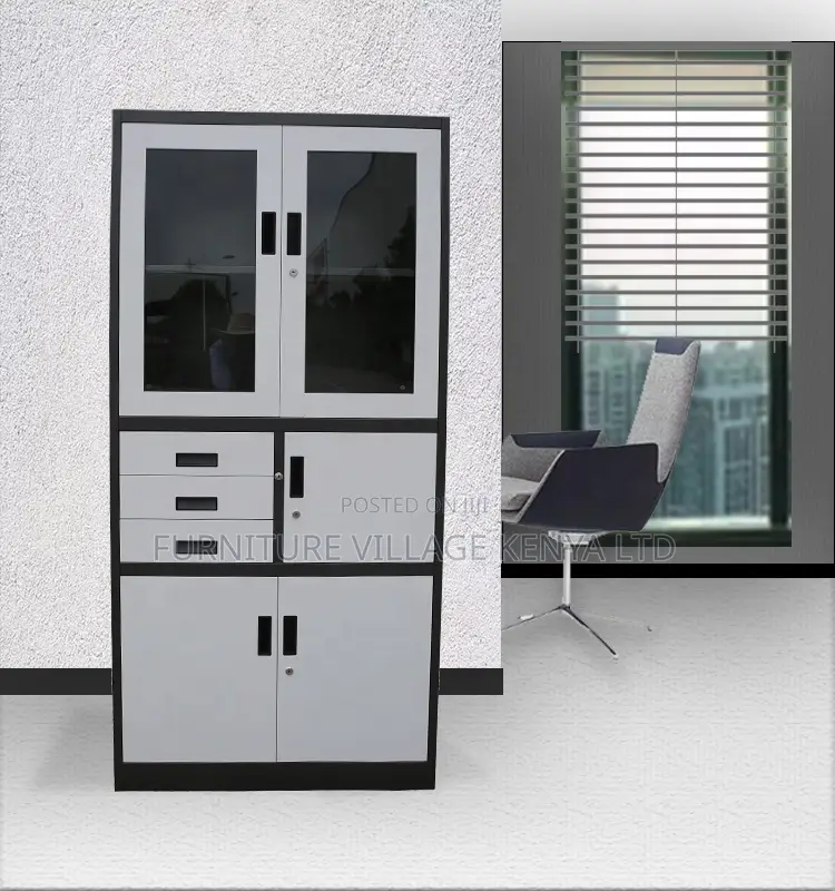 2-Door Cabinet With Safe