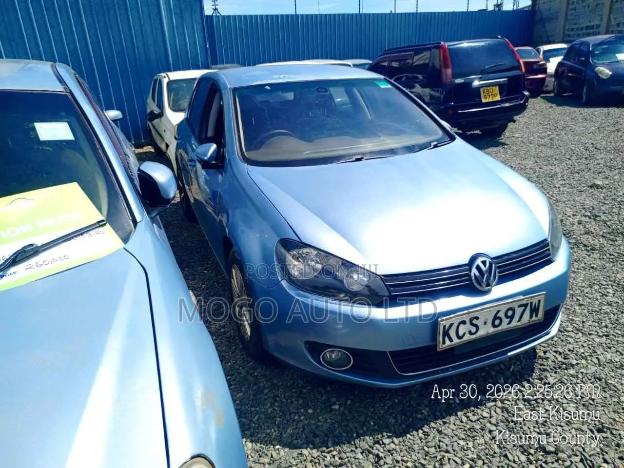 Volkswagen Golf 2011 Blue