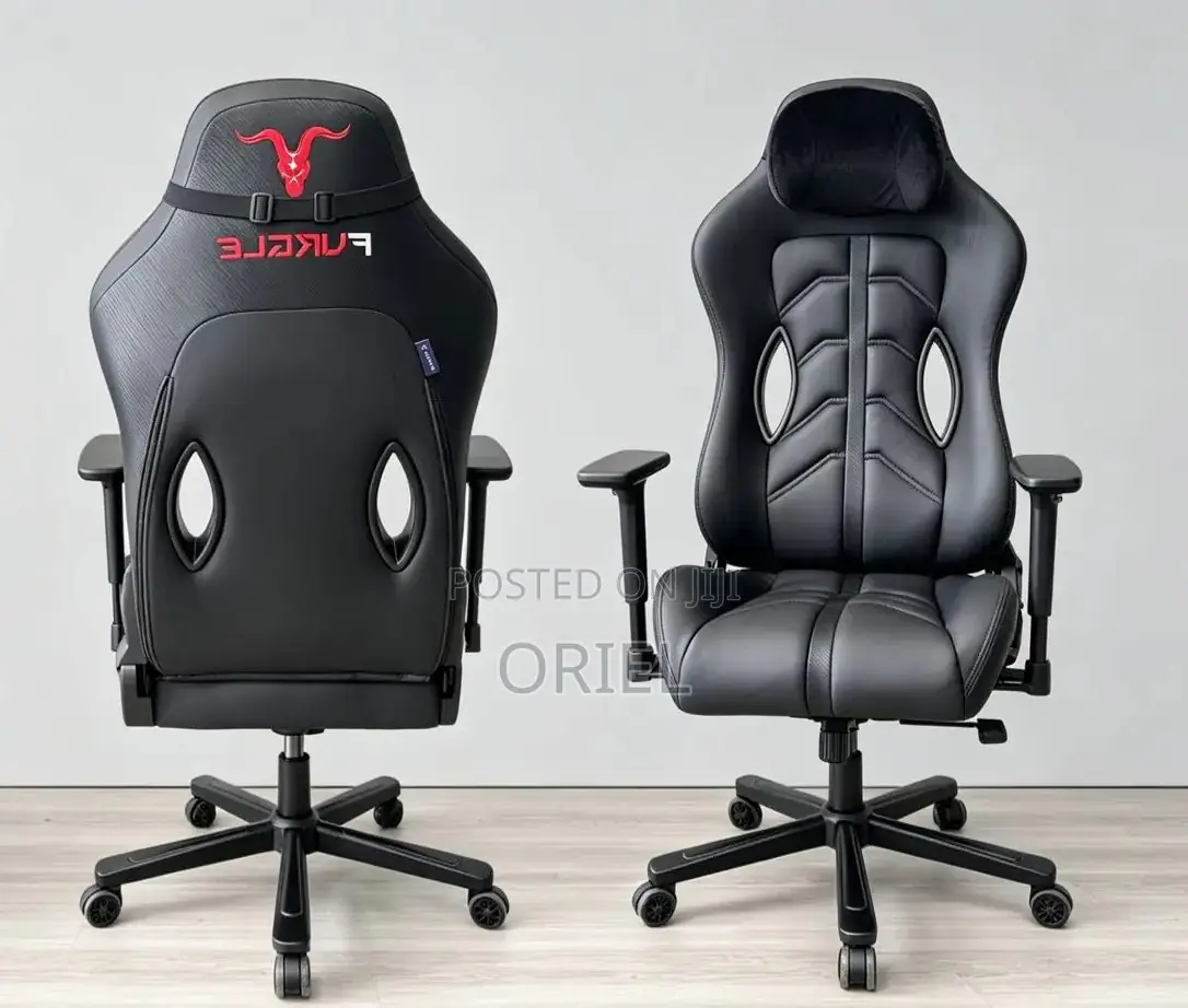 Office Gaming Chair : Black Ergonomic Gaming Chair