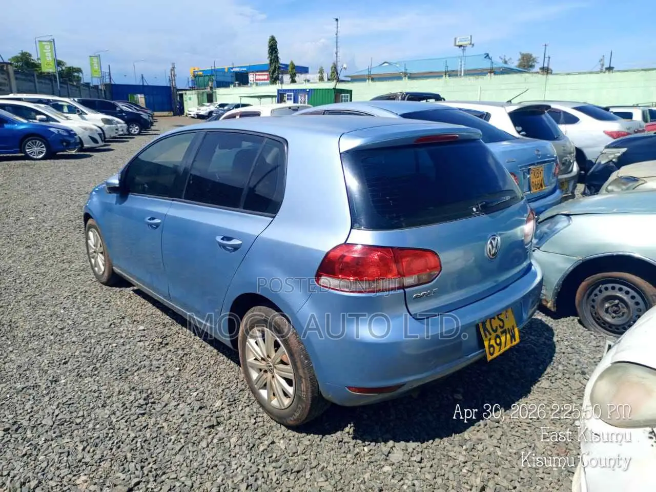 Volkswagen Golf 2011 Blue
