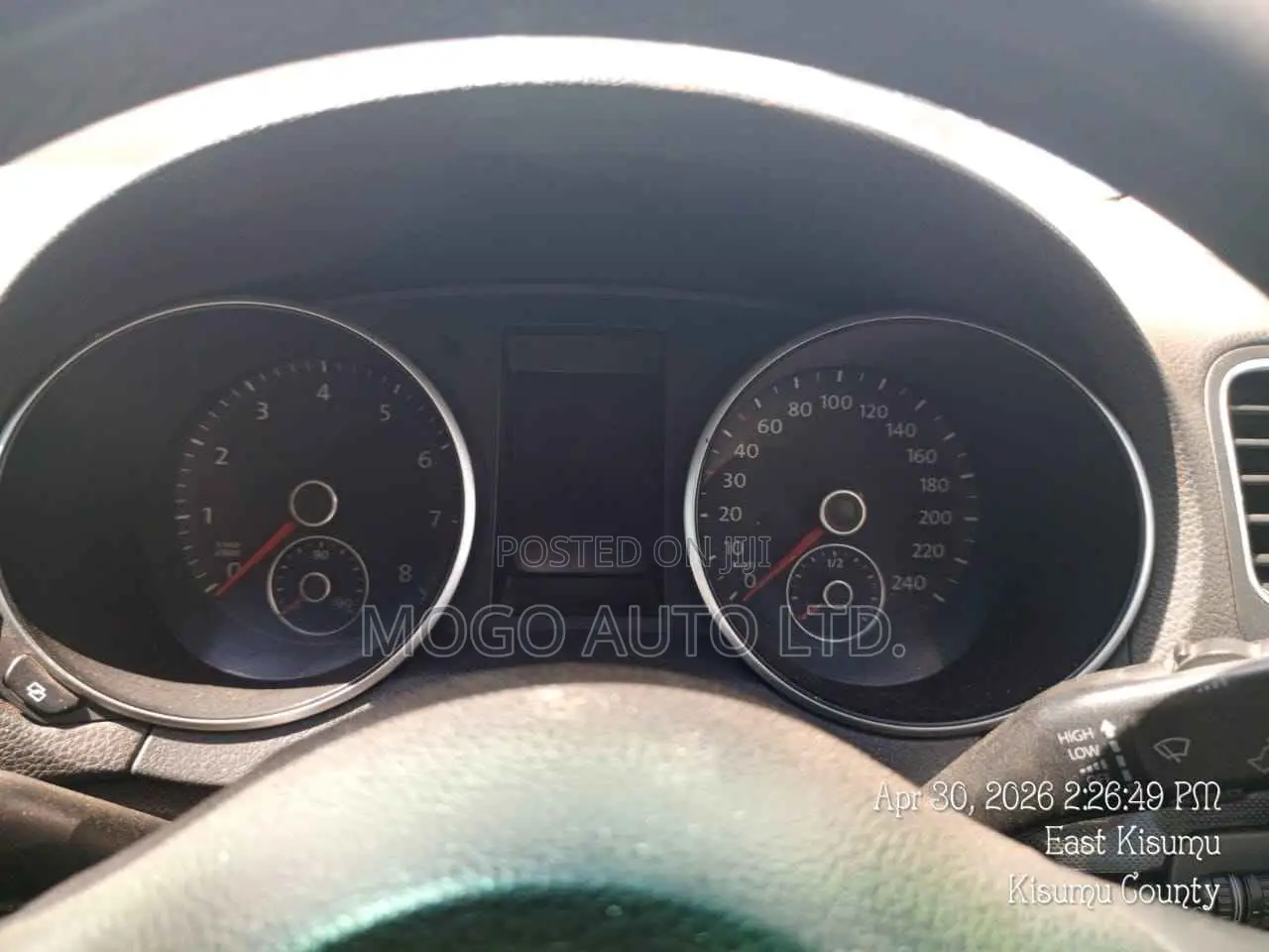 Volkswagen Golf 2011 Blue