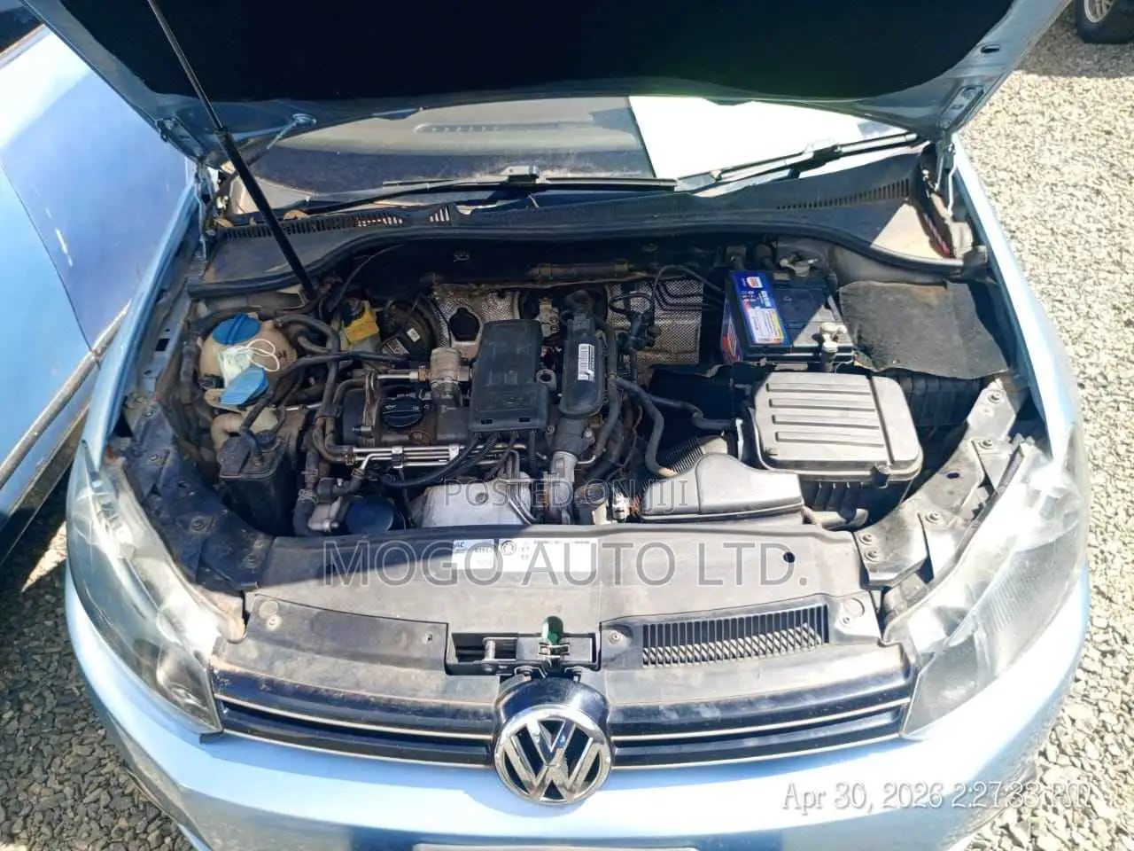 Volkswagen Golf 2011 Blue