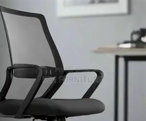 Office Chairs; Mid Backrest Captains Mesh Swivel Egonomic Chairs