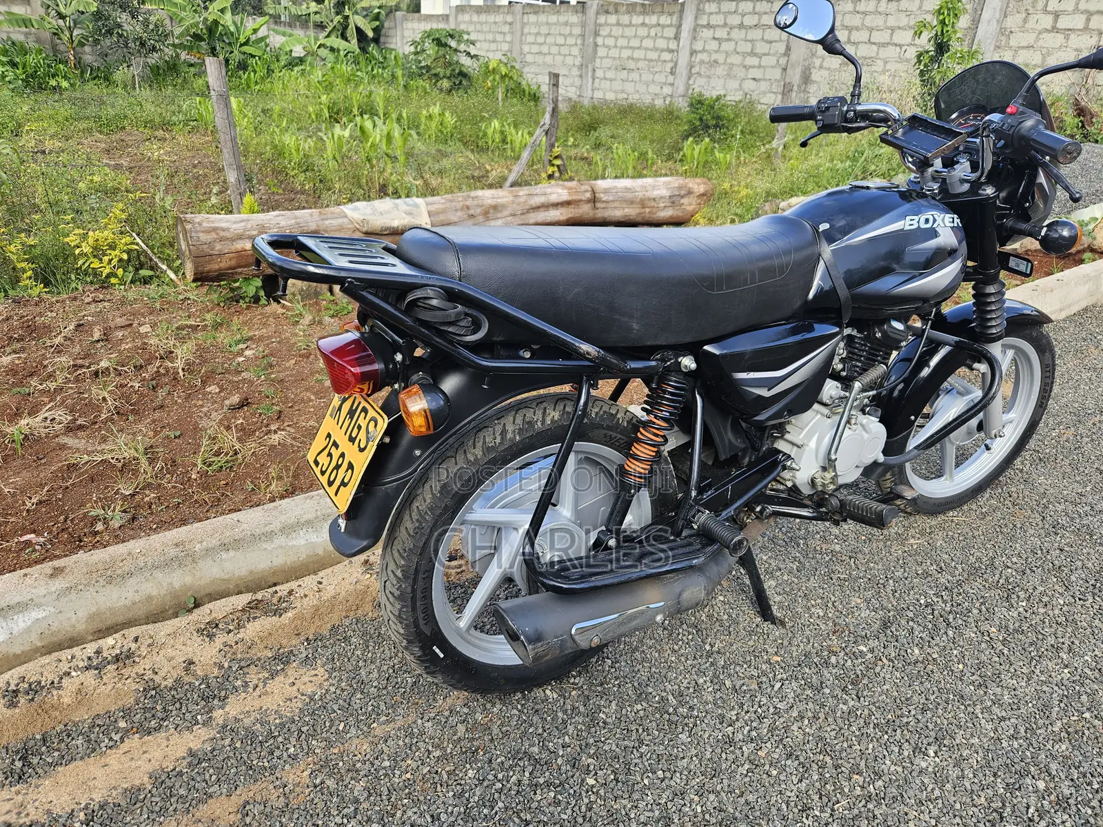 Bajaj Boxer 125 2025 Black