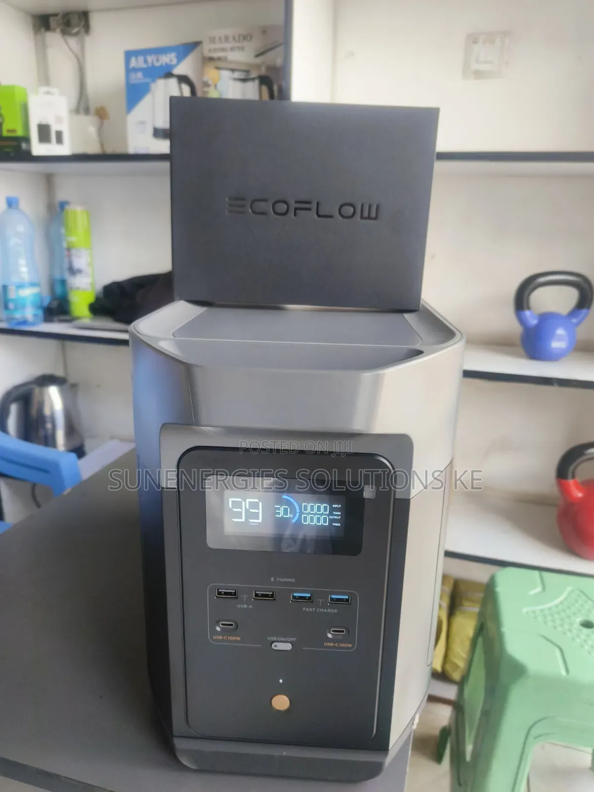 2.4kw 2.0kwh Ecoflow Portable Solar Generator