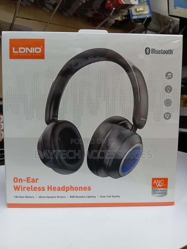 Ldnio H01 Wireless Headphones Featuring Active Noise Cancellation.