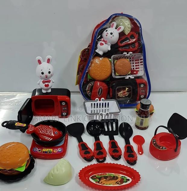 Kitchen Set With Doll