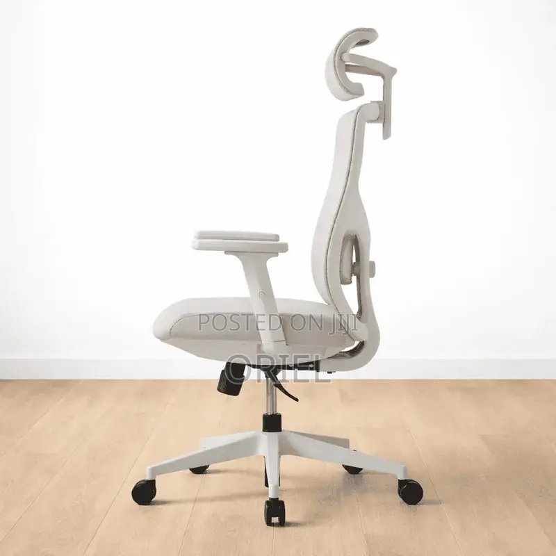 Office Chair : Gray Orthopedic Executive Office Chair