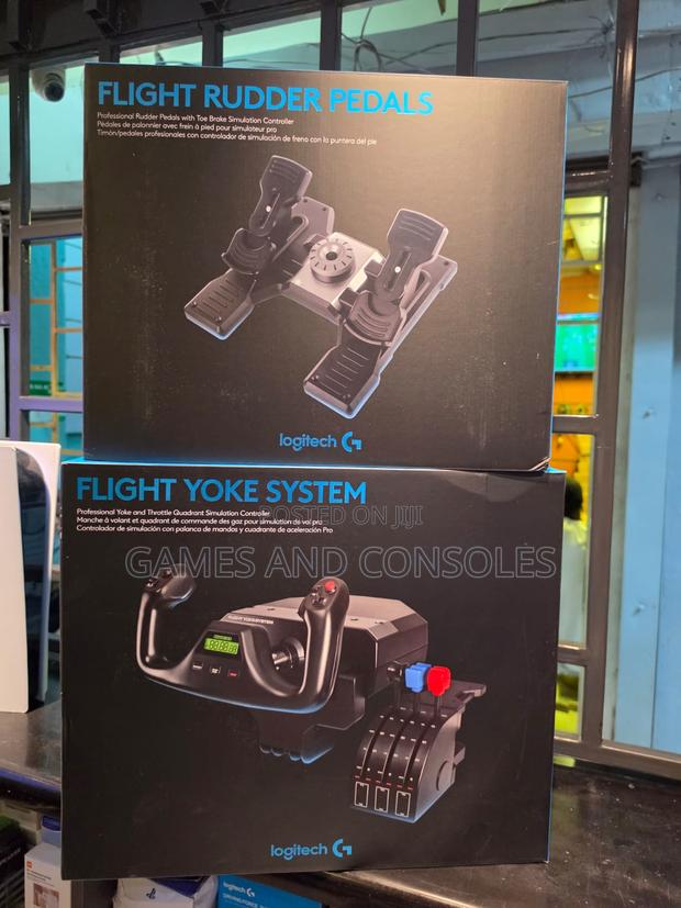 Logitech Flight Rudder Pedals - main view