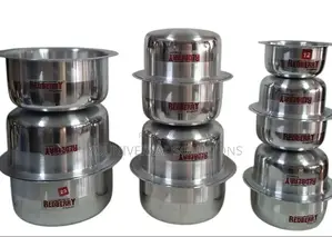 12pcs Sufurias Redberry Premium Range of Aluminium Half Polish