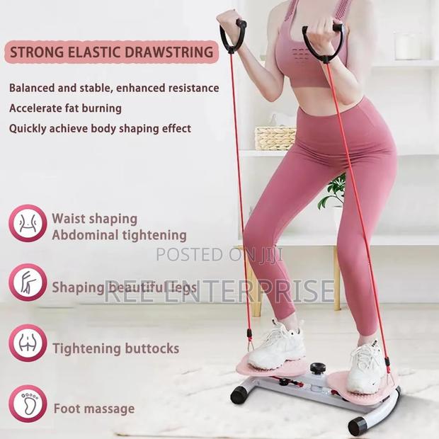 120kg Max Load -Twisting Step N Stretch Waist Toning Machine