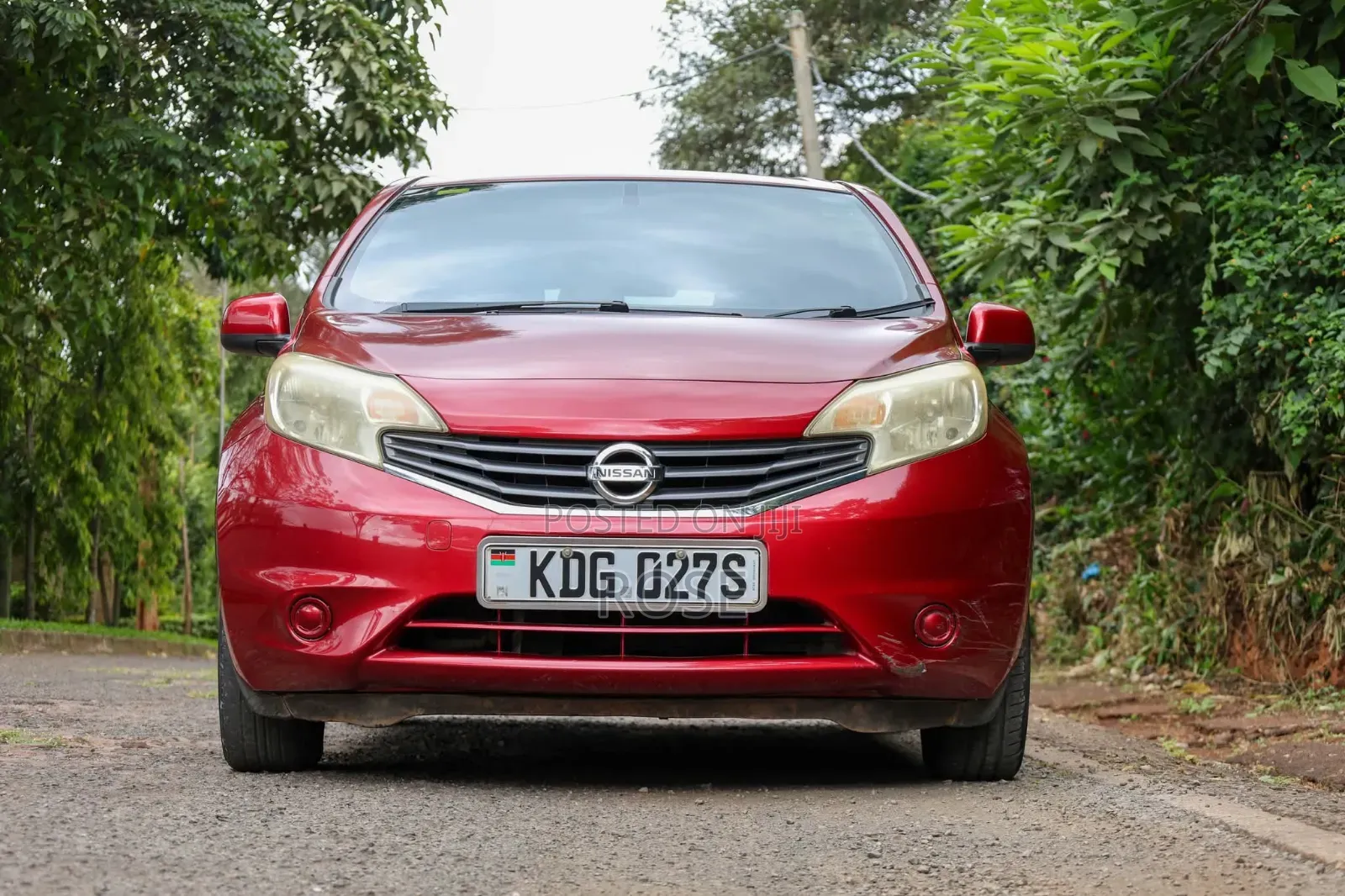 Nissan Note 2014 Maroon