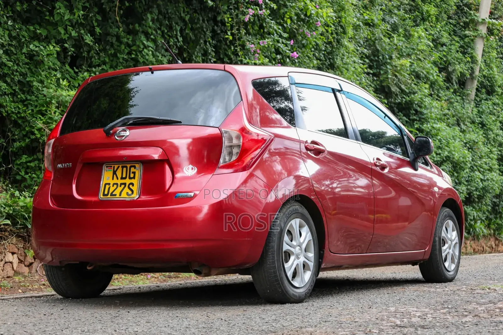 Nissan Note 2014 Maroon