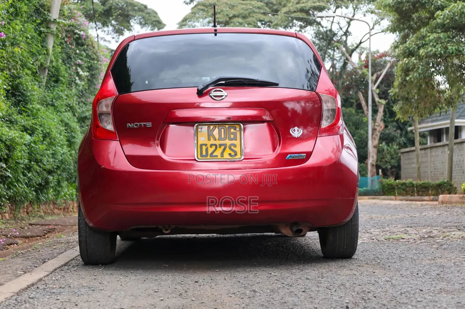 Nissan Note 2014 Maroon
